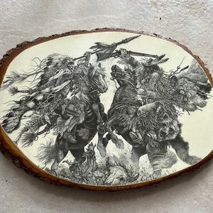 Rare art work from MT Rainer Wa